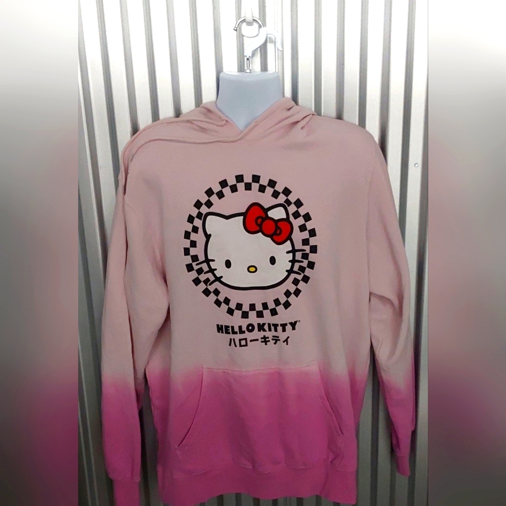 Hello Kitty Pink Hoodie Size Large